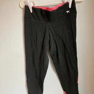 Black & Pink PINK Brand Fashion Leggings with Leg Detail